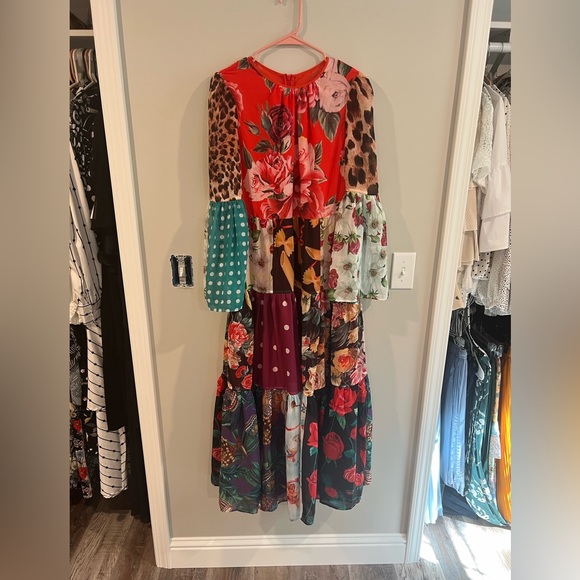 Mixed Prints dress - Picture 1 of 2